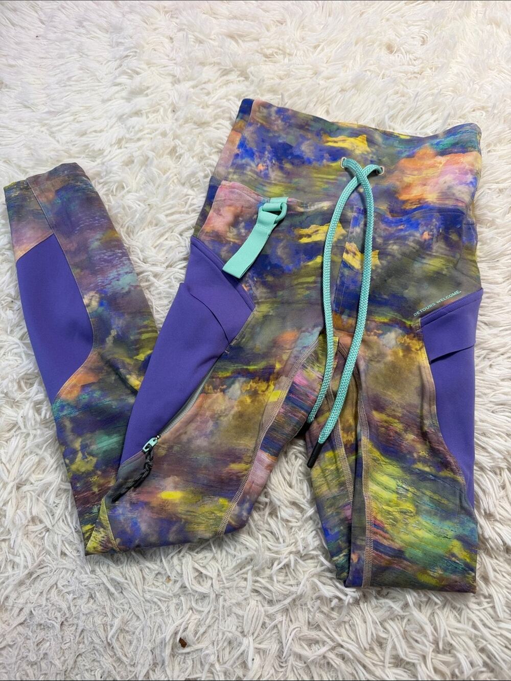 Lululemon Cargo Super-High-Rise Hiking Tight 25" Altered Nature Multi